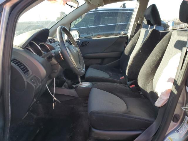 JHMGD38657S065629 - 2007 HONDA FIT S ნაცრისფერი ფოტო 7