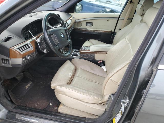 WBAHN83537DT76797 - 2007 BMW 750 GRAY photo 7