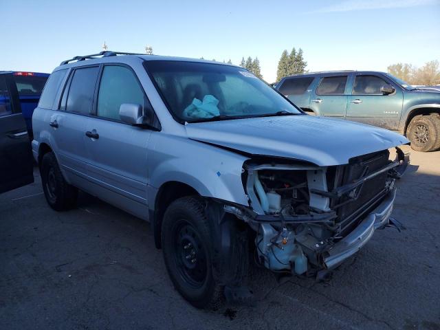 2HKYF18673H529811 - 2003 HONDA PILOT EXL SILVER photo 4