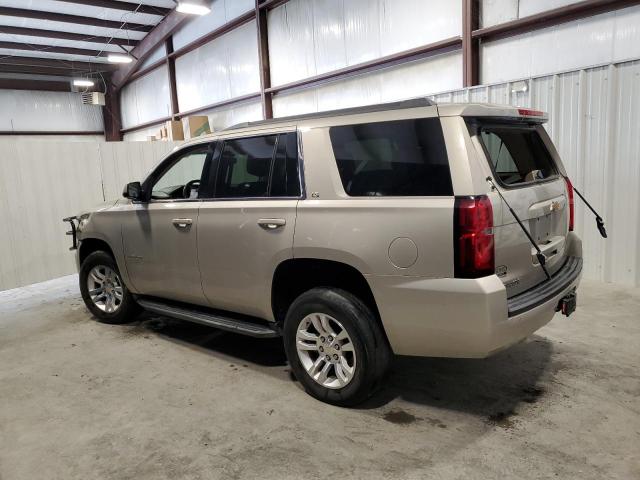 1GNSCAKCXFR692566 - 2015 CHEVROLET TAHOE C1500  LS BEIGE photo 2