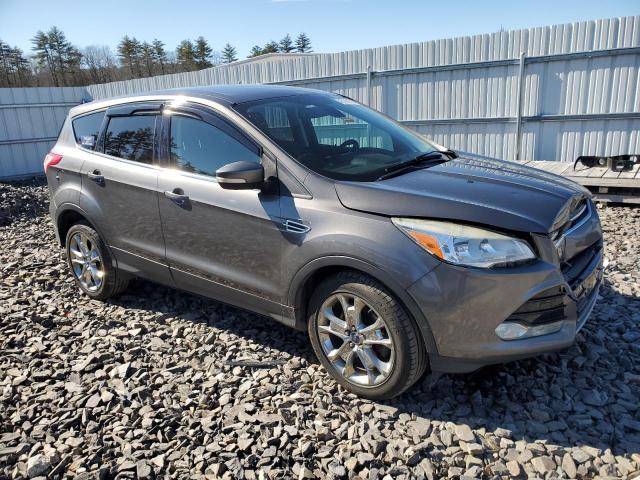 1FMCU9HX3DUD74846 - 2013 FORD ESCAPE SEL SILVER photo 4