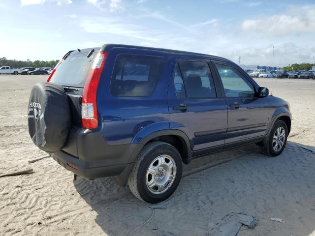 JHLRD68565C012841 - 2005 HONDA CR-V LX BLUE photo 3