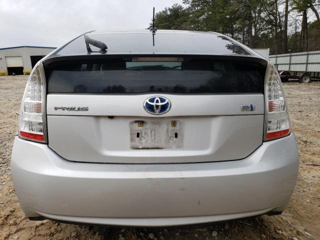 JTDKN3DU8B1394269 - 2011 TOYOTA PRIUS SILVER photo 6