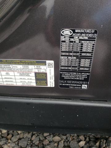 SALK1BE95RA091811 - 2024 LAND ROVER RANGE ROVE AUTOBIOGRAPHY CHARCOAL photo 13