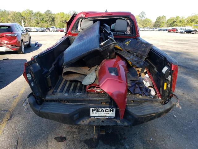 5TFUU4EN2FX130427 - 2015 TOYOTA TACOMA ACCESS CAB წითელი ფოტო 6