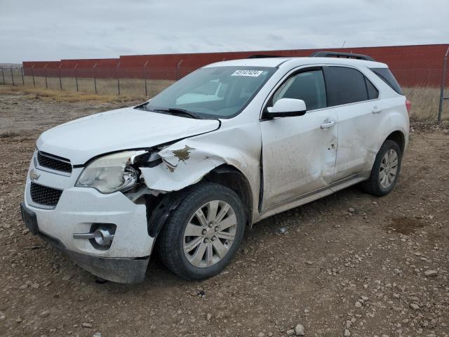 2CNFLNEC5B6477286 - 2011 CHEVROLET EQUINOX LT WHITE photo 1