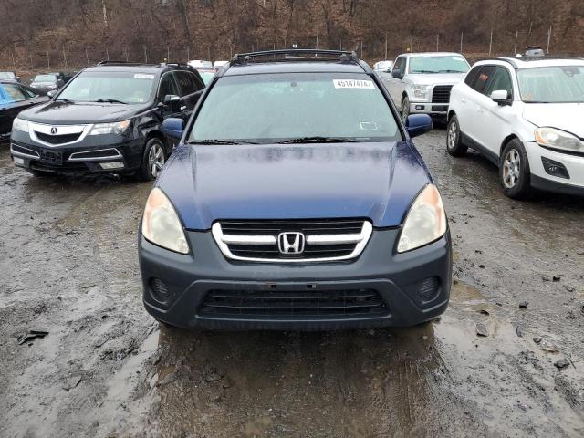 SHSRD78834U220151 - 2004 HONDA CR-V EX BLUE photo 5