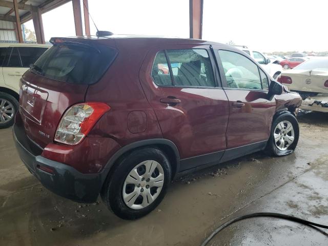 3GNCJKSB1GL271352 - 2016 CHEVROLET TRAX LS BURGUNDY photo 3