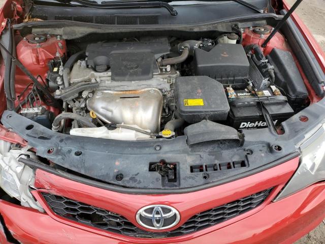 4T1BF1FK1CU532890 - 2012 TOYOTA CAMRY BASE RED photo 11