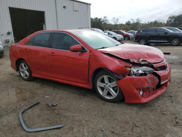 4T1BF1FK1CU532890 - 2012 TOYOTA CAMRY BASE RED photo 4