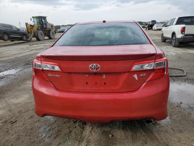 4T1BF1FK1CU532890 - 2012 TOYOTA CAMRY BASE RED photo 6