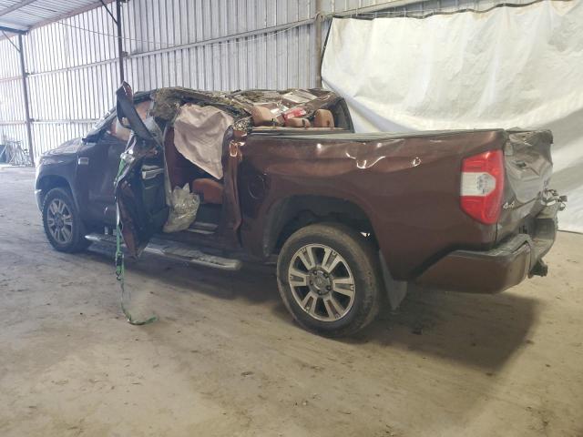 5TFAW5F19EX385671 - 2014 TOYOTA TUNDRA CREWMAX PLATINUM 棕色 照片 2