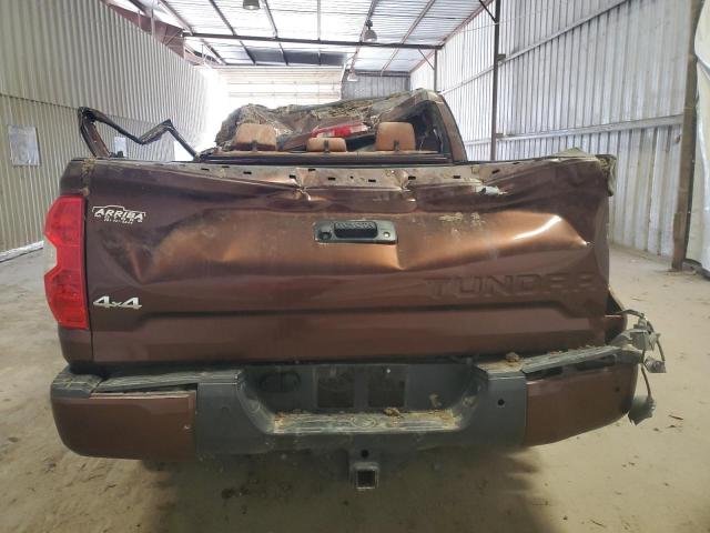 5TFAW5F19EX385671 - 2014 TOYOTA TUNDRA CREWMAX PLATINUM 棕色 照片 6