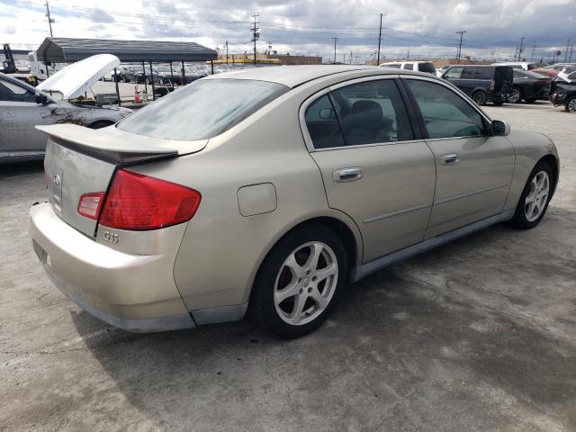 JNKCV51E93M015078 - 2003 INFINITI G35 SILVER photo 3