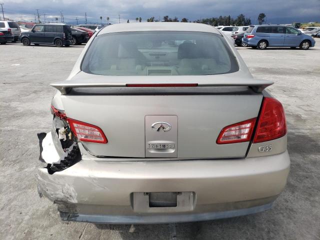 JNKCV51E93M015078 - 2003 INFINITI G35 SILVER photo 6