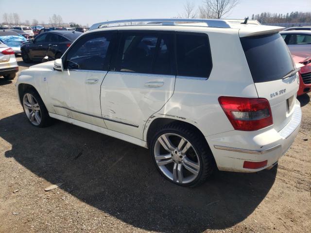 WDCGG8HB5BF669034 - 2011 MERCEDES-BENZ GLK 350 4MATIC WHITE photo 2