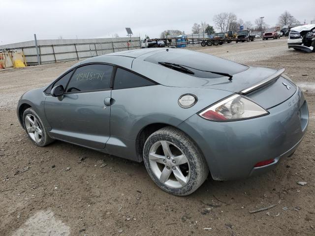 4A3AK24F18E005082 - 2008 MITSUBISHI ECLIPSE GS GRAY photo 2