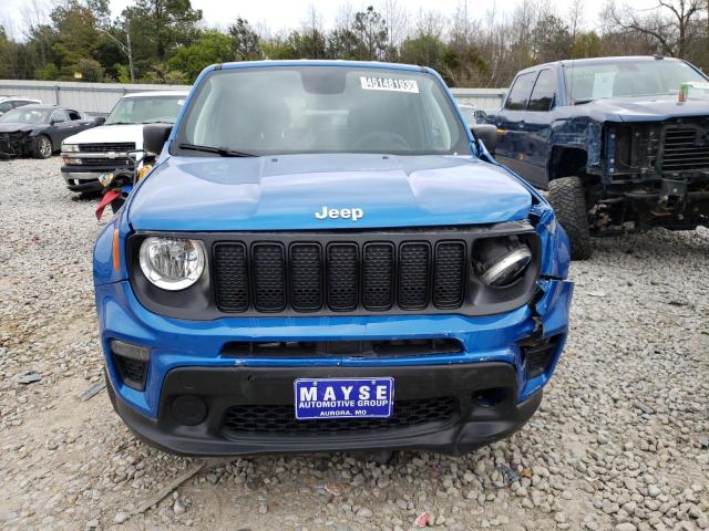 ZACNJBAB3LPL95589 - 2020 JEEP RENEGADE SPORT Կապույտ լուսանկար 5