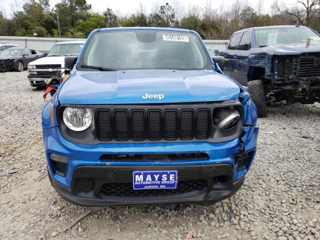 ZACNJBAB3LPL95589 - 2020 JEEP RENEGADE SPORT BLUE photo 5