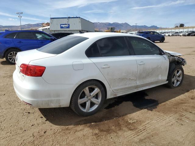 3VWLL7AJ1EM280291 - 2014 VOLKSWAGEN JETTA TDI WHITE photo 3