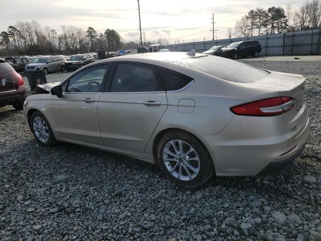 3FA6P0HD2KR160564 - 2019 FORD FUSION SE GOLD photo 2