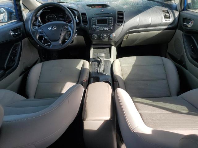 KNAFX4A63E5209174 - 2014 KIA FORTE LX BLUE photo 8