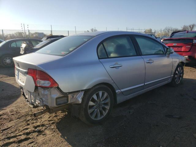 19XFA1F97BE007122 - 2011 HONDA CIVIC EXL SILVER photo 3