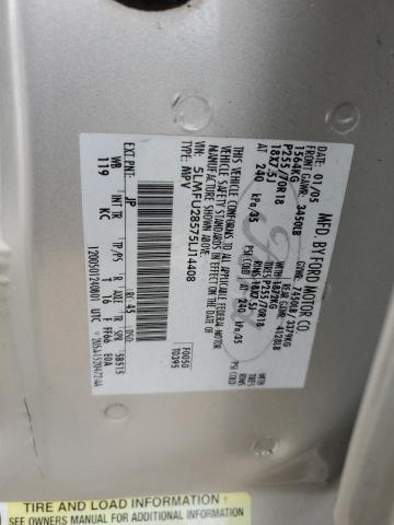 5LMFU28575LJ14408 - 2005 LINCOLN NAVIGATOR ვერცხლისფერი ფოტო 14