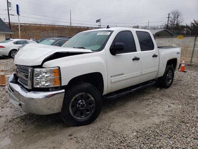 3GCPKREAXCG163317 - 2012 CHEVROLET SILVERADO K1500 LS WHITE photo 1