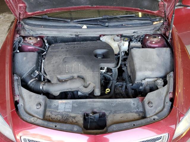 1G1ZC5E17BF324973 - 2011 CHEVROLET MALIBU 1LT Kasztanowy zdjęcie 11