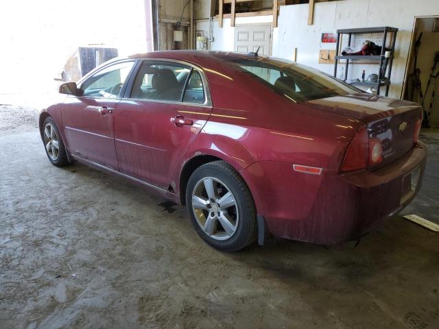 1G1ZC5E17BF324973 - 2011 CHEVROLET MALIBU 1LT MAROON photo 2