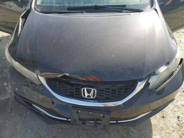 2HGFB2F57EH524818 - 2014 HONDA CIVIC LX GRAY photo 11