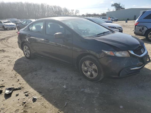 2HGFB2F57EH524818 - 2014 HONDA CIVIC LX GRAY photo 4