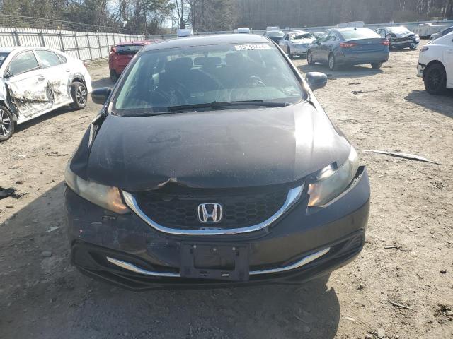 2HGFB2F57EH524818 - 2014 HONDA CIVIC LX GRAY photo 5