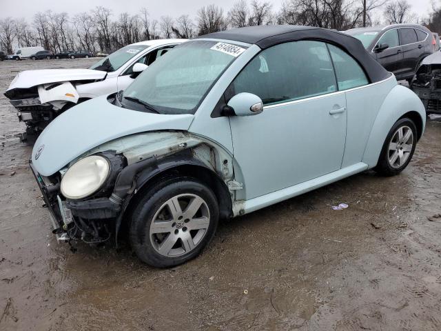 3VWRF31Y56M325015 - 2006 VOLKSWAGEN NEW BEETLE CONVERTIBLE OPTION PACKAGE 1 TURQUOISE photo 1