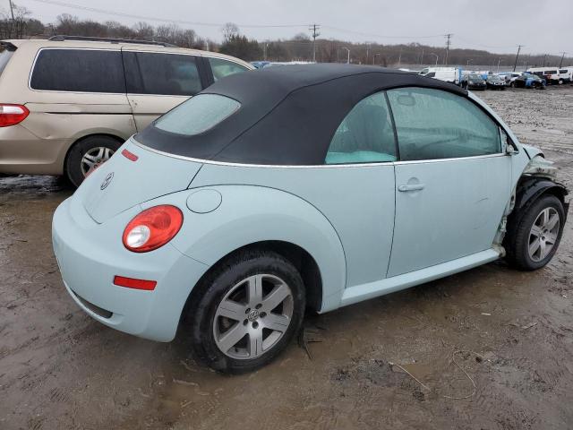 3VWRF31Y56M325015 - 2006 VOLKSWAGEN NEW BEETLE CONVERTIBLE OPTION PACKAGE 1 TURQUOISE photo 3
