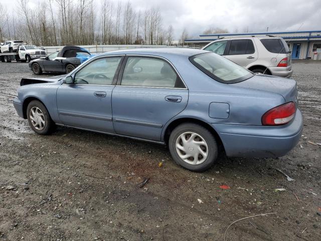 1YVGF22C4W5696206 - 1998 MAZDA 626 DX BLUE photo 2