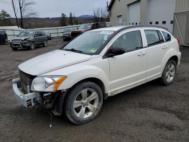 1C3CDWDAXCD531814 - 2012 DODGE CALIBER SXT WHITE photo 1