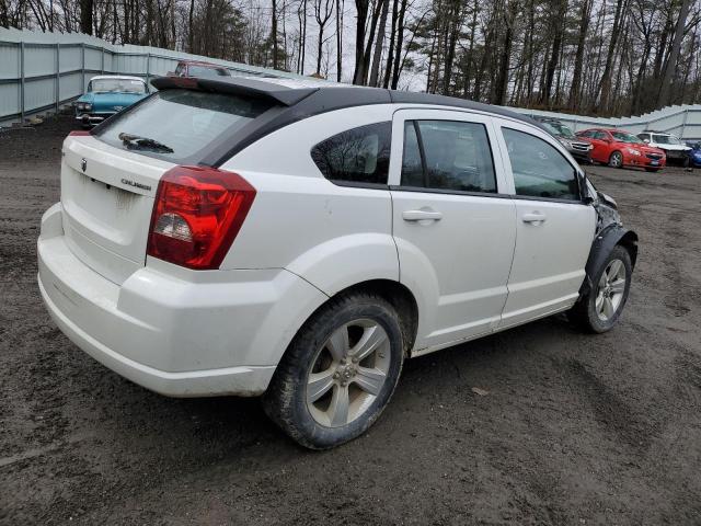 1C3CDWDAXCD531814 - 2012 DODGE CALIBER SXT WHITE photo 3