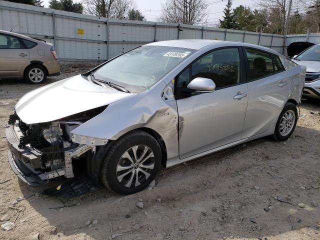 JTDL9MFU8N3032141 - 2022 TOYOTA PRIUS LE SILVER photo 1