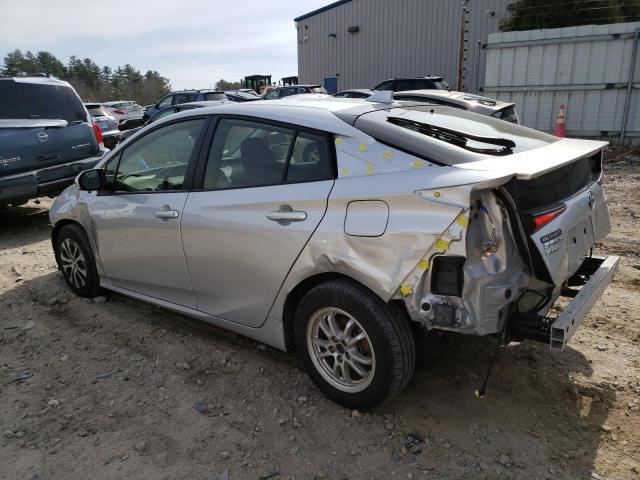 JTDL9MFU8N3032141 - 2022 TOYOTA PRIUS LE SILVER photo 2