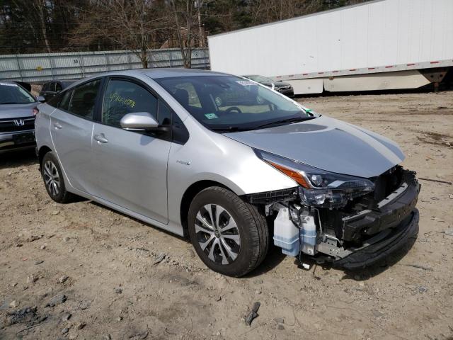 JTDL9MFU8N3032141 - 2022 TOYOTA PRIUS LE SILVER photo 4