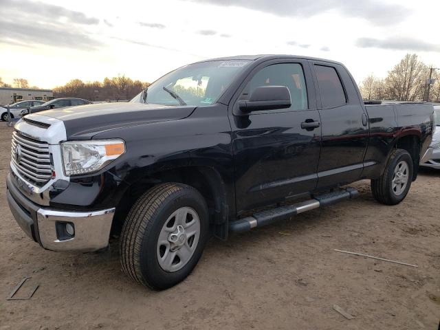 5TFUM5F14GX066376 - 2016 TOYOTA TUNDRA DOUBLE CAB SR/SR5 BLACK photo 1