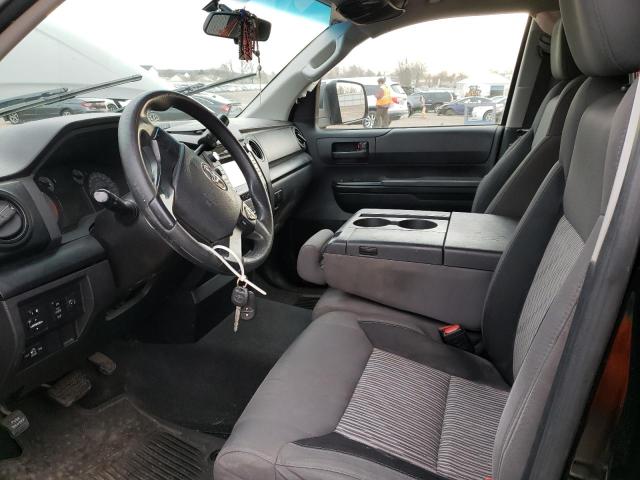 5TFUM5F14GX066376 - 2016 TOYOTA TUNDRA DOUBLE CAB SR/SR5 BLACK photo 7