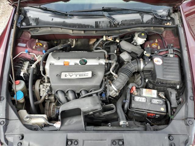 1HGCP26498A148427 - 2008 HONDA ACCORD LXP BURGUNDY photo 11