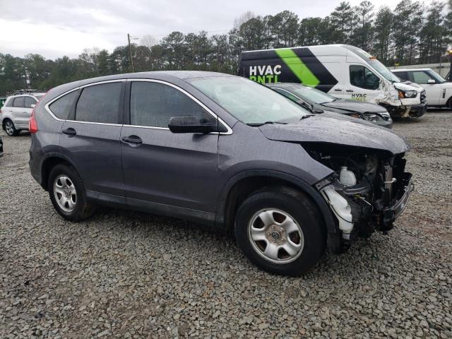 2HKRM3H36FH501630 - 2015 HONDA CR-V LX GRAY photo 4