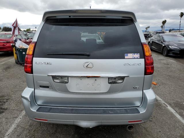 JTJBT20X560108953 - 2006 LEXUS GX 470 SILVER photo 6