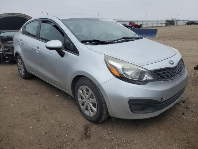 KNADM4A3XE6388118 - 2014 KIA RIO LX SILVER photo 4