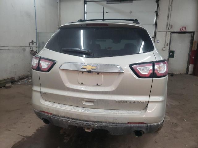 1GNKVJKD1EJ210454 - 2014 CHEVROLET TRAVERSE LTZ CREAM photo 6