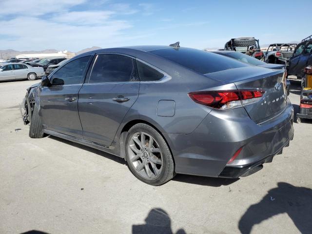 5NPE34AB2JH669783 - 2018 HYUNDAI SONATA SPORT GRAY photo 2